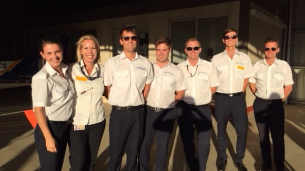 BAH Group of plane pilots photo